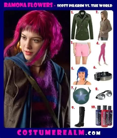 "Ramona Flowers: An Iconic Costume from the Graphic Novel and Film"