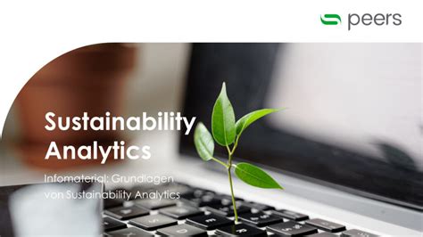 "Sustainability Analytics"