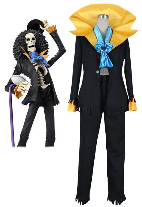 "Yohohoho! Unleash Your Inner Rock Star with the Brook One Piece Costume"