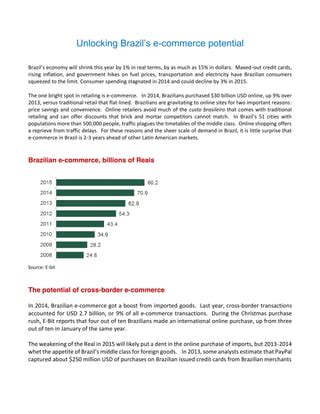 $1 a Real Brasileiro: Unlocking the Potential of Brazil's Digital Economy