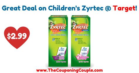 $10 Off Zyrtec Coupon Printable