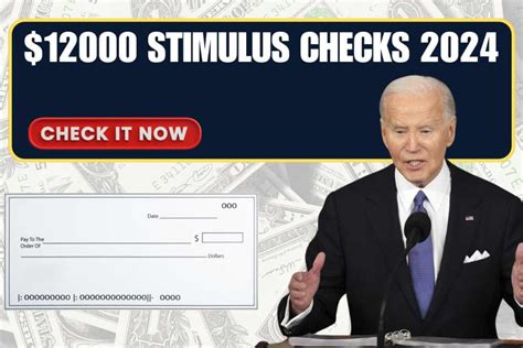 $12000 stimulus checks