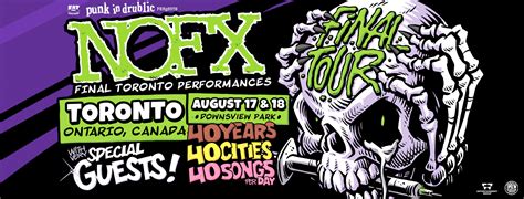 'NOFX in Moncton: An Unforgettable Night of Punk and Madness'