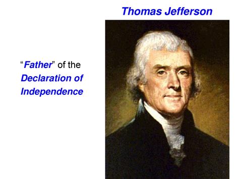 (Father of the Declaration of Independence)