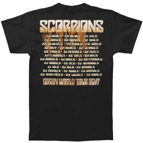 **A Journey Through the History of Scorpions T-Shirts**