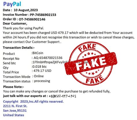 **Beware of PayPal Bitcoin Scam Emails: Protect Your Money and Sensitive Information**