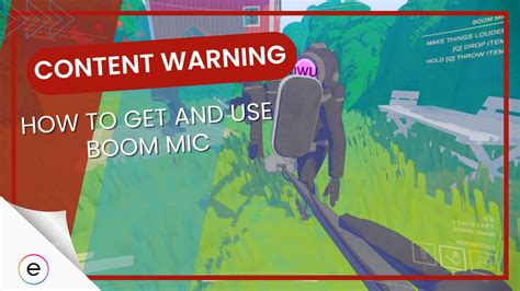 **Boom Mic Content Warning**