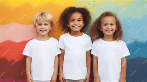 **Children's White T-Shirts: A Timeless Essential**