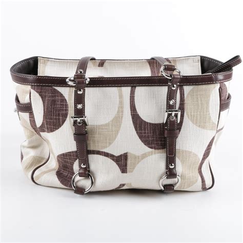 **Coach Canvas Handbags: A Timeless Investment in Style and Durability**