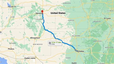 **Dallas to Denver Colorado: A Comprehensive Guide to a 596-Mile Journey**