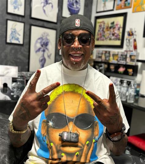 **Dennis Rodman: The Provocative Icon in a Tee**