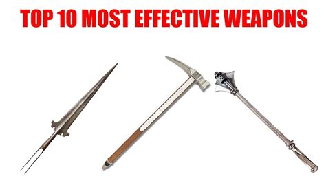 **Effective Weapons**