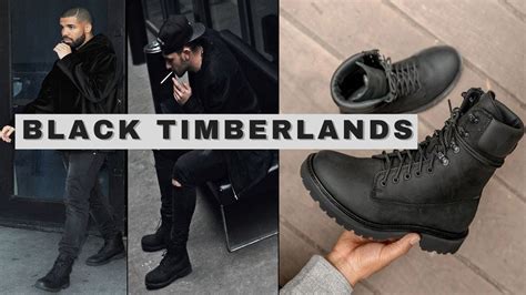 **Elevate Your Style with the Iconic All Black Timberlands**