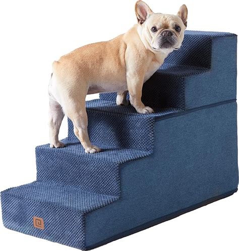 **Foldable Dog Stairs: A Surefire Solution for Your Canine Companion's Climbing Woes**