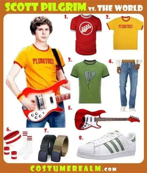 **Iconic ** Scott Pilgrim Outfits: A Visual Guide to the Film's Fashion Legacy