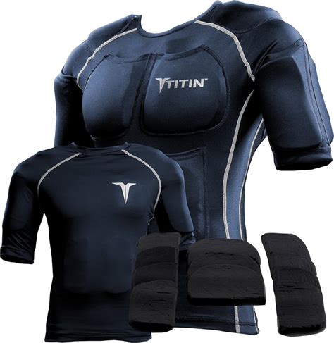 **Introducing the Titin Tech Weighted Shirt: A Revolutionary Training Tool**