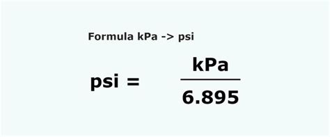 **Kpa to Psi Conversion: A Comprehensive Guide**