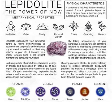 **Lepidolite: A Stone of Transformation and Inner Peace**