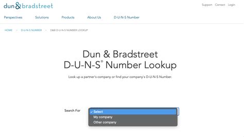 **Look Up My Duns Number: 5000+ Dun & Bradstreet Numbers**