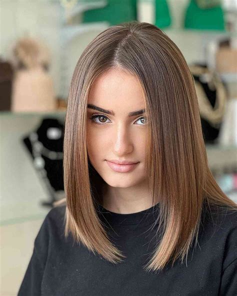 **Mid Length Straight Hair: A Guide to the Perfect Cut and Style**