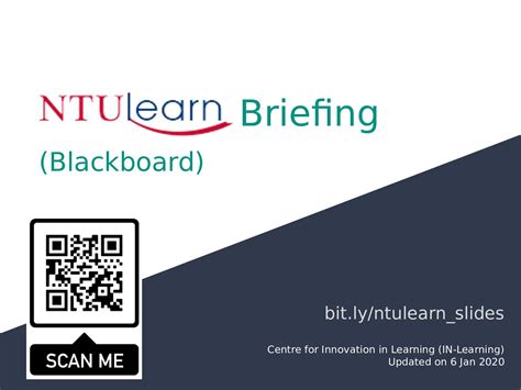 **NTU Blackboard Login: A Comprehensive Guide for Students**