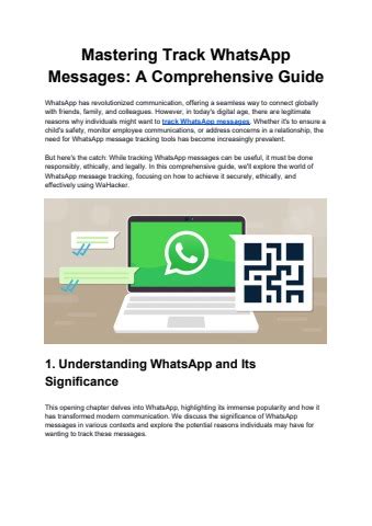 **Navigating the Labyrinth of WhatsApp: A Comprehensive Guide to Mastering Long Messages for Effective Communication**