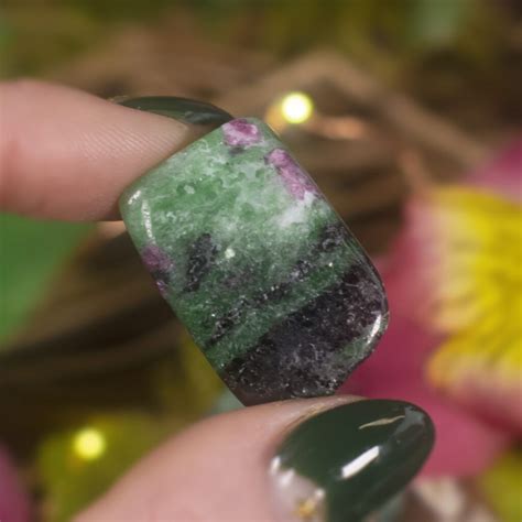 **Ruby and Zoisite: A Stone of Love and Growth**