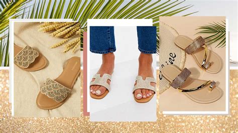 **Step into a World of Shimmering Style: A Comprehensive Guide to Sparkly Flat Sandals**