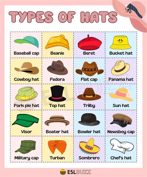 **Table 1: Different Types of Newborn Hats**