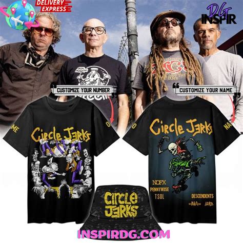 **The Birth of the Circle Jerks Band Shirt:**