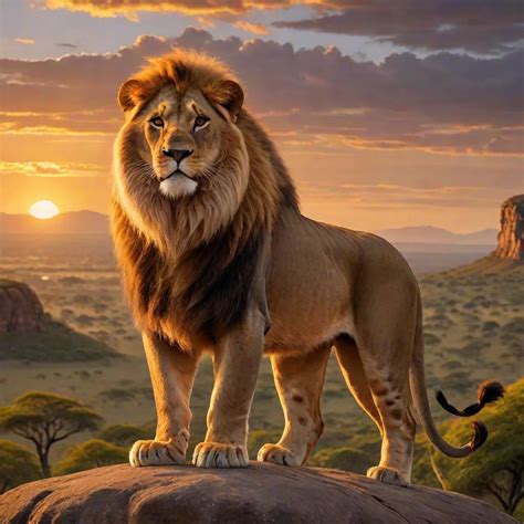 **The Lion King's Pride: A Journey of Courage and Resilience**