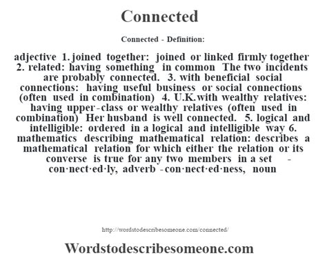 **The Significance of Connection**