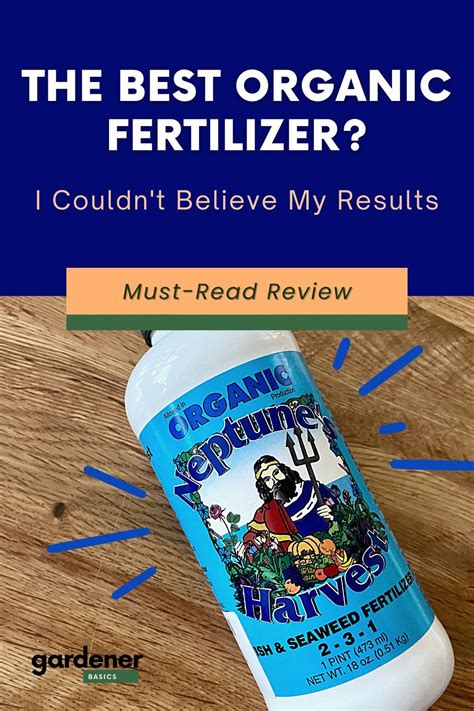 **Tips for using Neptune fertilizer:**