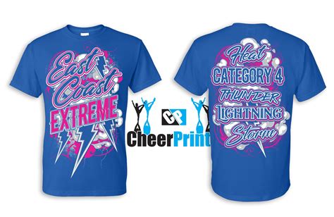 **Types of Cheer Competition Shirts**