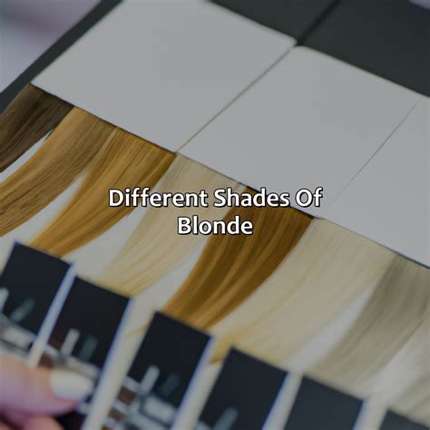 **Understanding the Blonde Color Scale**