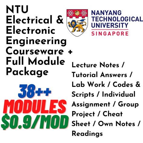 **Unlocking the Potential of NTU's Electrical and Electronic Engineering Specializations: A Comprehensive Guide**