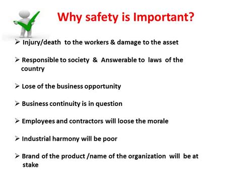 **Why Plant Safety Matters**