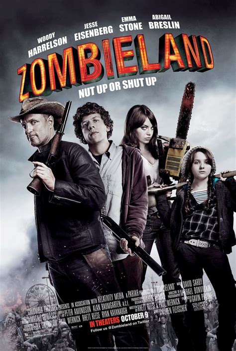 **Zombieland Film Poster: A Masterpiece of Cinematic Horror**