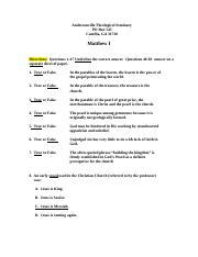 [Full Version] andersonville theological seminary test answers pdf Epub