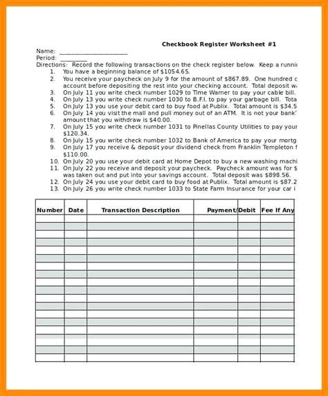 [Full Version] balancing checkbook worksheet 5th grade pdf Epub