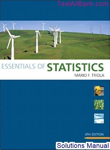 [Full Version] essentials of statistics 4th edition triola pdf Doc