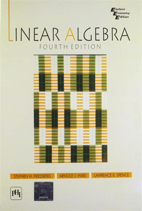 [Full Version] friedberg linear algebra pdf mediafire Epub