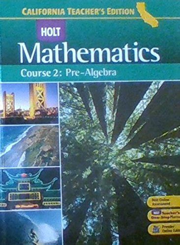 [Full Version] holt california mathematics course 2 teachers edition pdf Reader