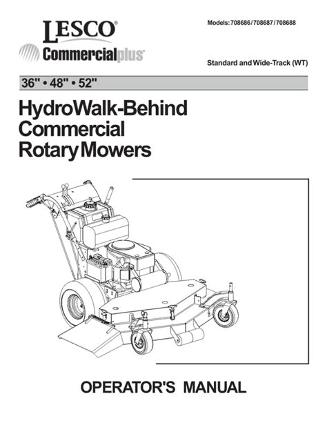 [Full Version] lesco mower manual pdf Epub