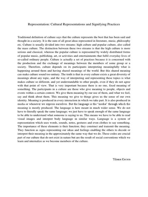 [Full Version] pdf representation cultural representations and signifying practices Epub
