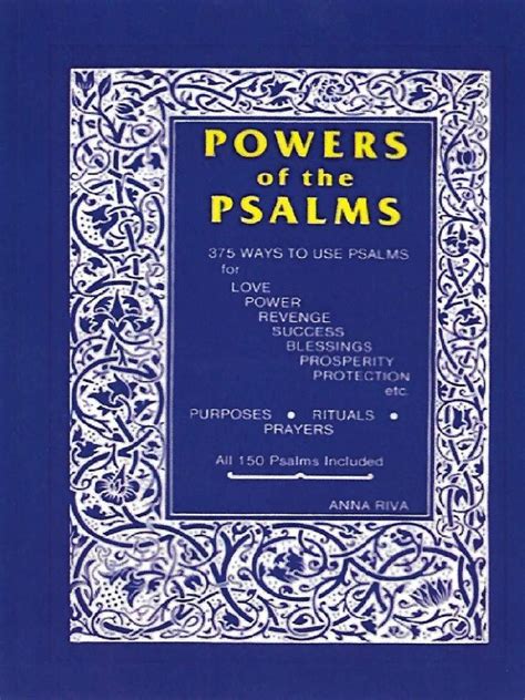 [Full Version] powers of the psalms pdf Reader