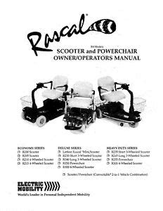 [Full Version] rascal 245 scooter manual pdf Epub