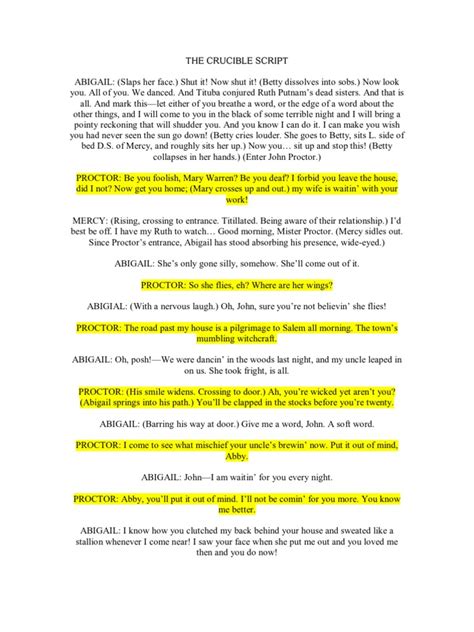 [Full Version] the crucible script full text pdf Kindle Editon