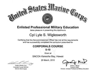 [Full Version] usmc corporals course pdf Doc