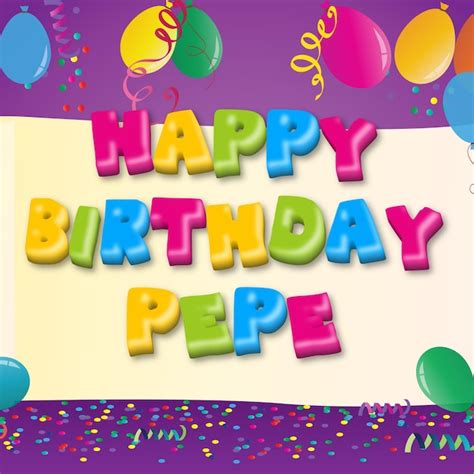 ¡Feliz Cumpleaños, Pepe!